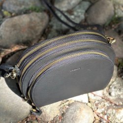 Albigale Ritzy crossbody - multibag sort Skind