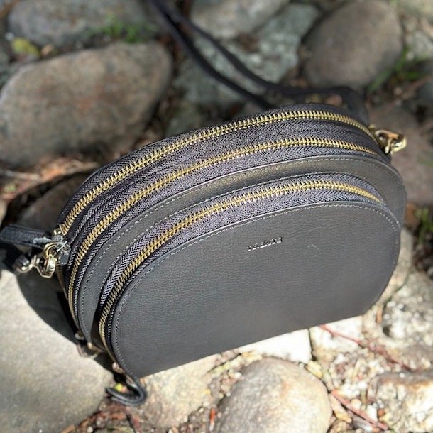 Albigale Ritzy crossbody - multibag sort Skind