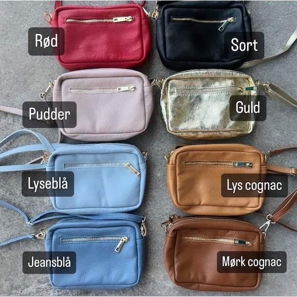 Crossbody Silje skind