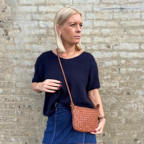 Brenda Crossbody flet skind