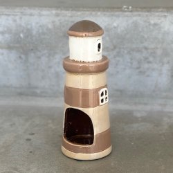 Fyrtrn til fyrfadslys Keramik