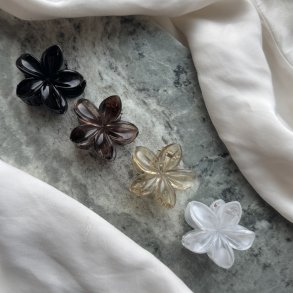 Mini hrklemme blomst