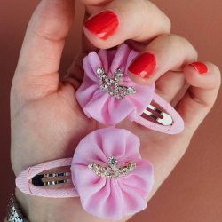 Hrclips crown, st(2 stk.)