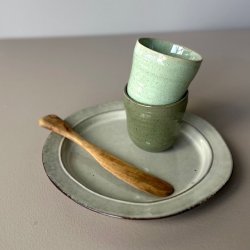 Mini potteskjuler / krus u/hank Keramik