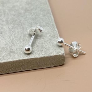 restikker Shiny Ball 3mm sterling slv