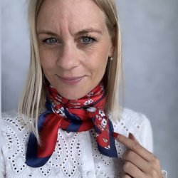 Kvadratisk trklde sommerblomst