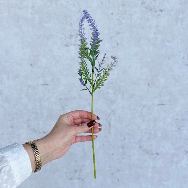 Lavendel stilk H 37cm