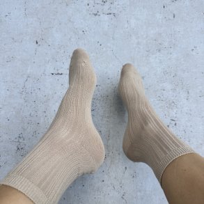 Strmper ensfarvet onesize