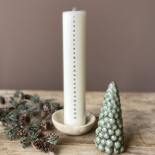 KLEIS skl 10 cm offwhite marmor