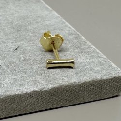 rering SHAN bamboo forgyldt slv