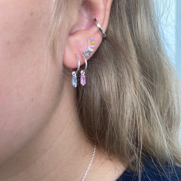 Aya restik creol rosa baguette slv