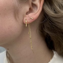 rering SHAN bamboo forgyldt slv