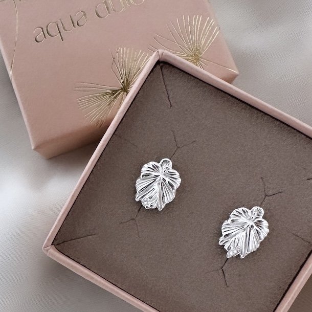 restikker KOI SMALL LEAF Sterling Slv