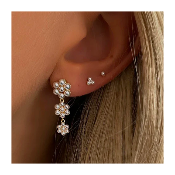 restik Lily petite pearl sterling slv