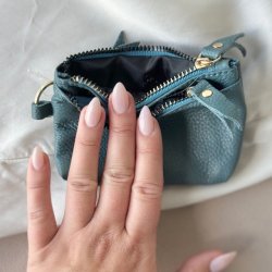 Skind pung med nglering soho skind