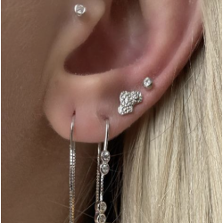 Ula rering koral sterling Slv