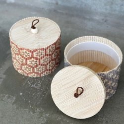 ske m/lg rund mini Bambus