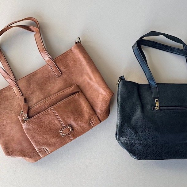 Shopper mellem med forlomme