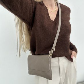 Messenger taske skind