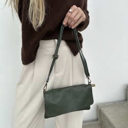 Messenger taske skind