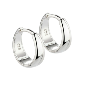 Hoops EMMA 12 mm sterling Slv