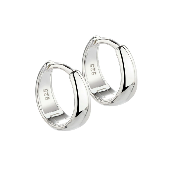 Hoops EMMA 12 mm sterling Slv