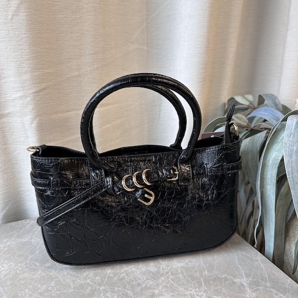 Lille Crossbody Croco