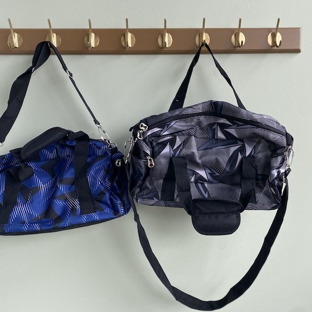 Lille brne sportstaske