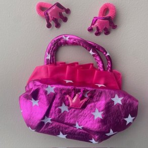 Pige taske prinsesse med hr elastikker