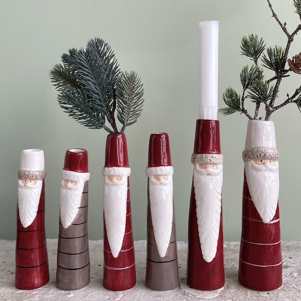 Vase julemand hj Keramik