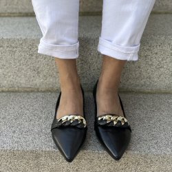 COCKTAILS AND MORE Loafer Sort str 36+37