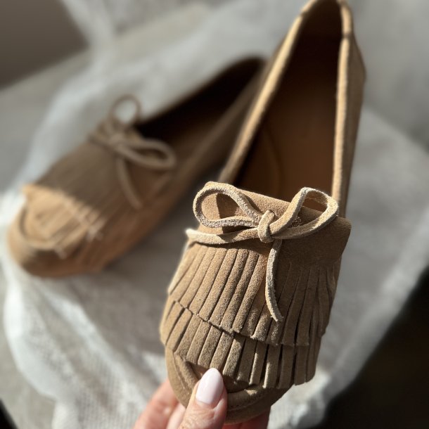 Mokkasiner La Boheme ruskind str 37-41