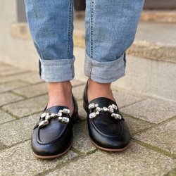 Loafer sparkling skind str 36-41