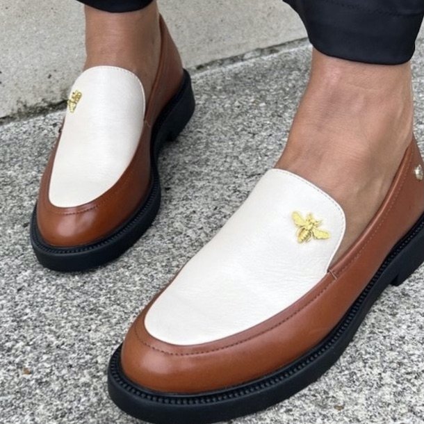 Loafer BEE skind str 36-41