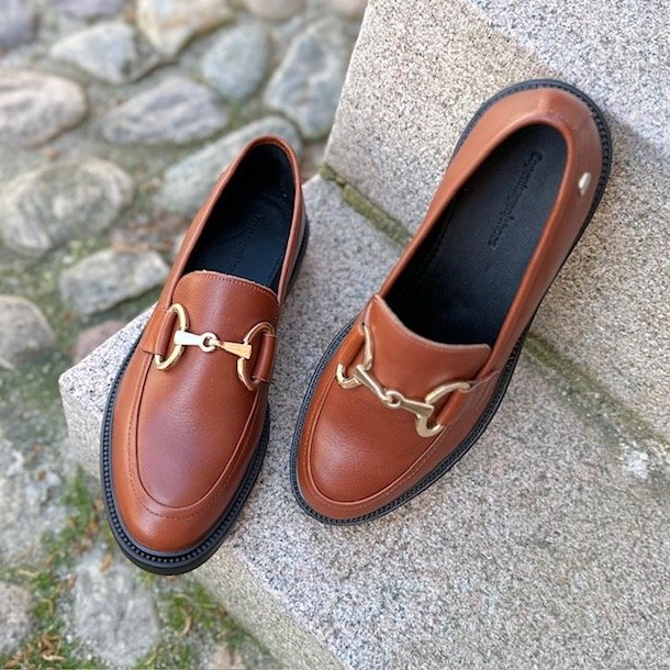 Loafers AWAKE COGNAC skind str. 37-41