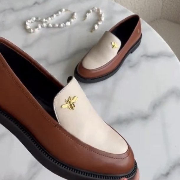 Loafer BEE skind str 36-41