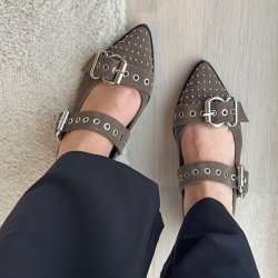 Loafer FUTURE VIBES oliven ruskind str 37-41