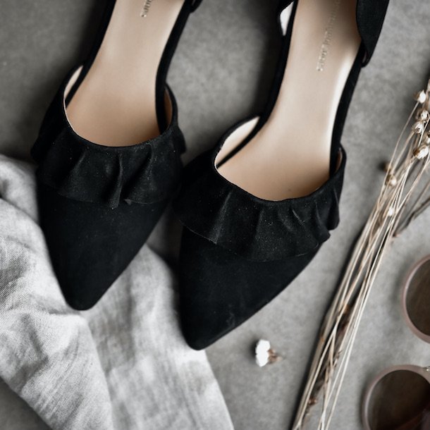 Loafer New Romance sort ruskind - str. 36-41