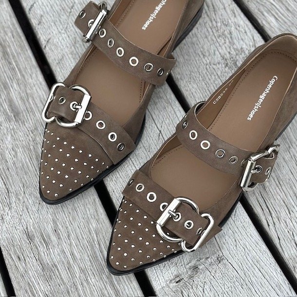 Loafer FUTURE VIBES oliven ruskind str 37-41