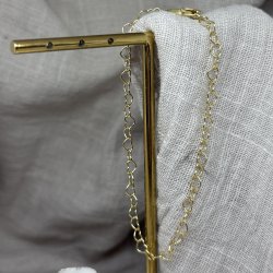 Armbnd Love Me Heart Forgyldt