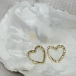 reringe LOVE ME SHINY SMALL - Forgyldt