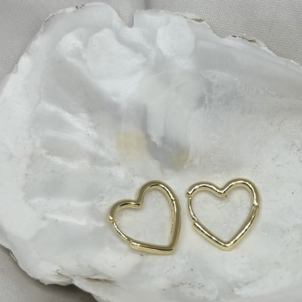 reringe LOVE ME SHINY SMALL - Forgyldt