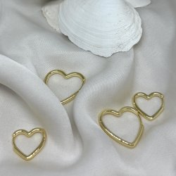 reringe LOVE ME SHINY SMALL - Forgyldt