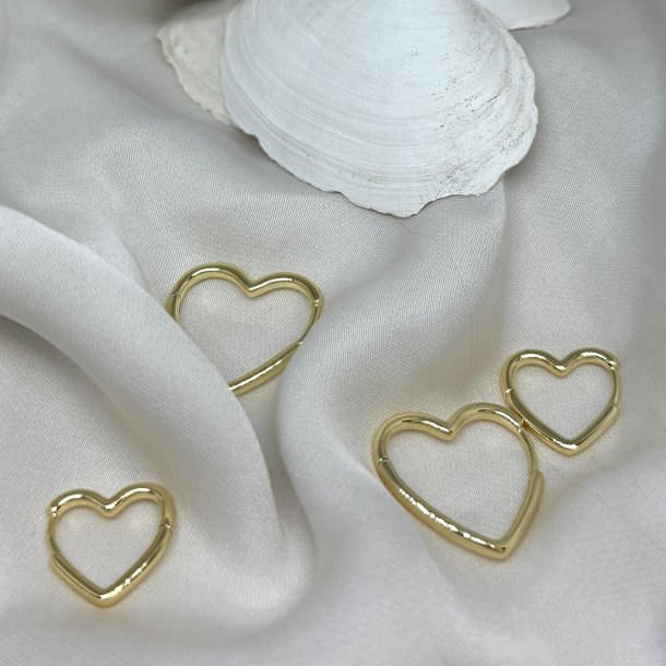 reringe LOVE ME SHINY SMALL - Forgyldt