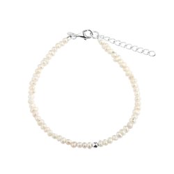Armb�nd Love Pearls - S�lv