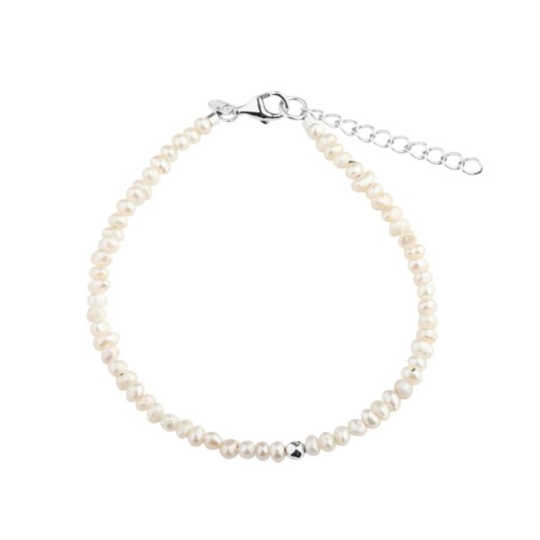 Armb�nd Love Pearls - S�lv