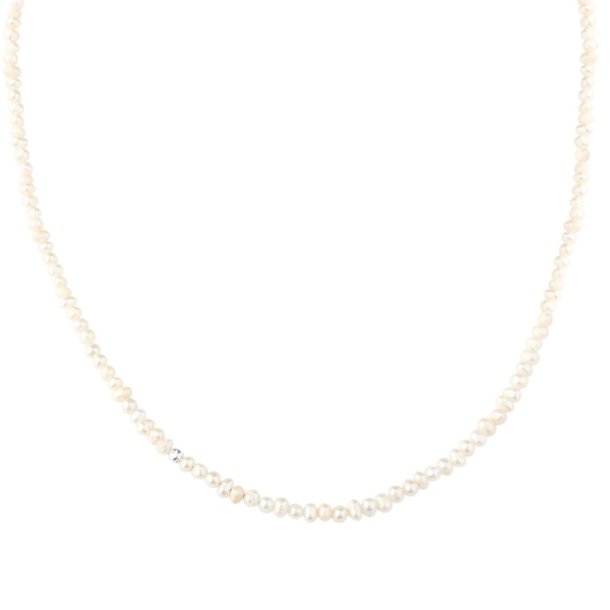 Halsk�de Love Pearls - S�lv 