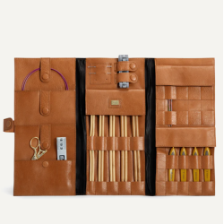 Lucy strikke etui skind 