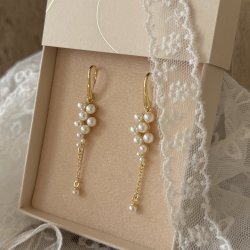 �rekrog LUNA CLUSTER - Forgyldt S�lv