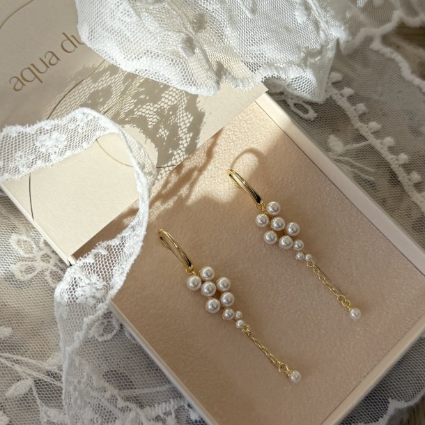 �rekrog LUNA CLUSTER - Forgyldt S�lv